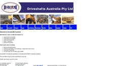 Desktop Screenshot of driveshaftsaustralia.com.au